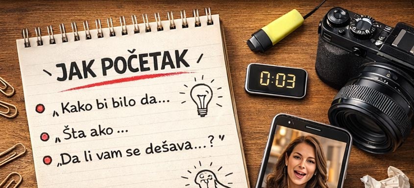 pisanje scenarija iskustvo