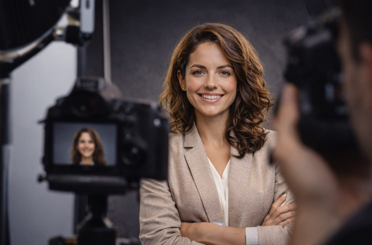 poslovni portret studio ili kancelarija