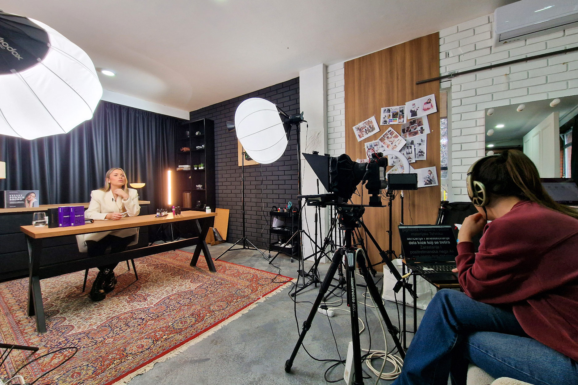 iznajmljivanje studija za video snimanje