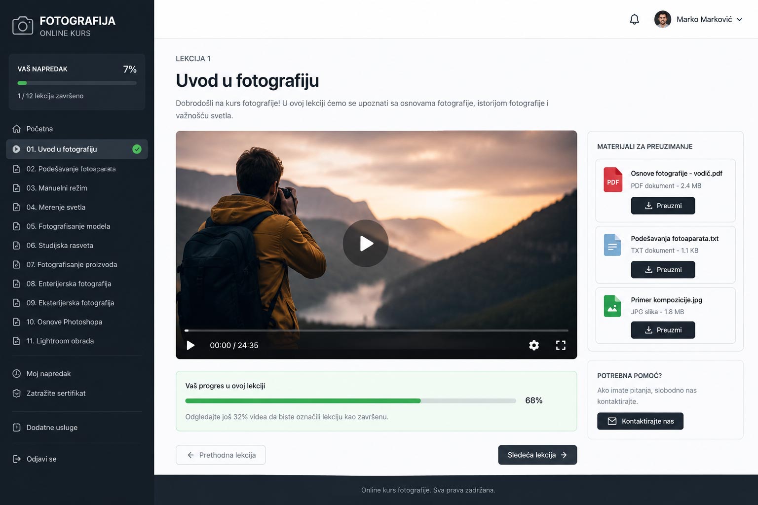 elearning platforma